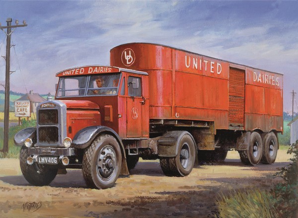 Scammell United Dairies.