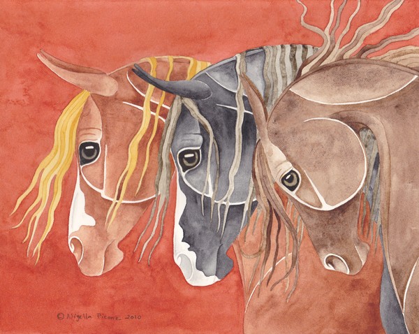 The Herd On Deep Orange