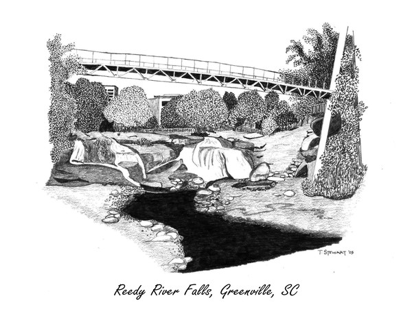 Greenville - Reedy River Falls