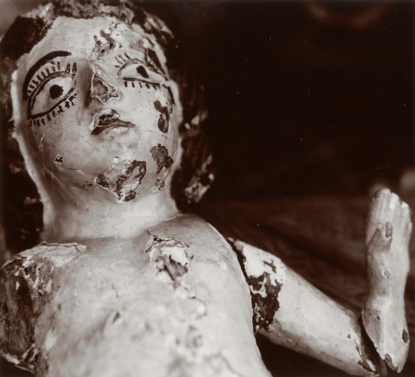 Damaged doll