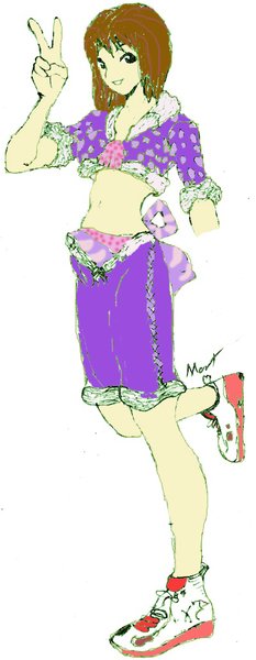 Coloured/Mottled Girl