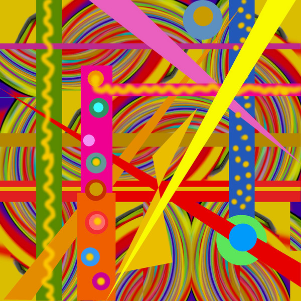 Abstract Modernist Print 5