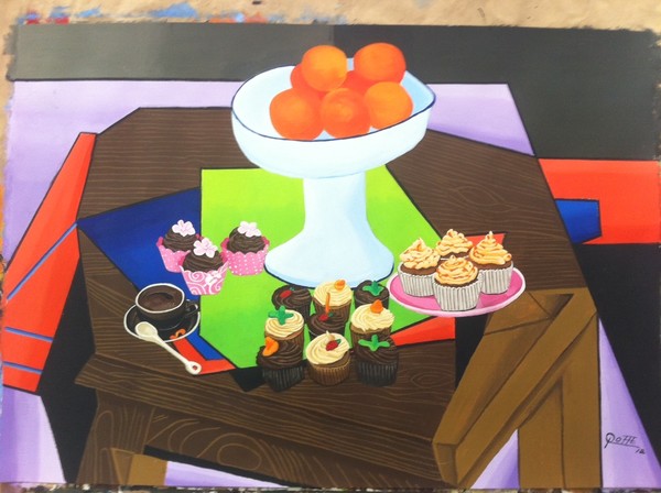 ORANGE CHOCOLATE CUP CAKES