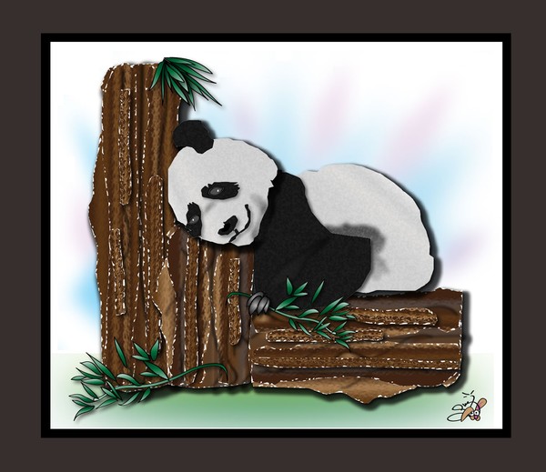 Lazy Day Panda