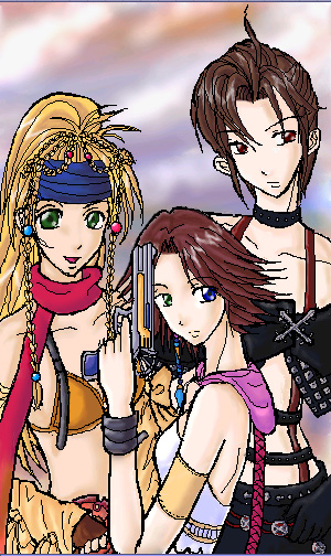 Yuna, Paine, Rikku