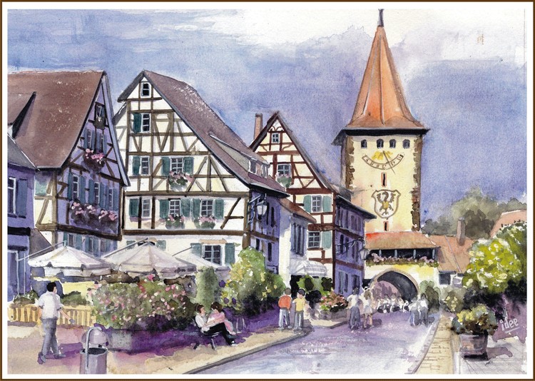 The historical centre of Gengenbach