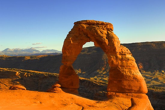 Delicate Arch at Sunset/Arches NP