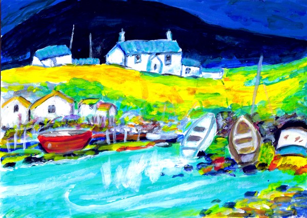 SCOTLAND, ISLE OF MULL, VIEW