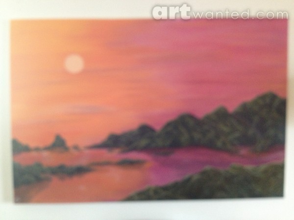 Serenity 24x36 oil painting
