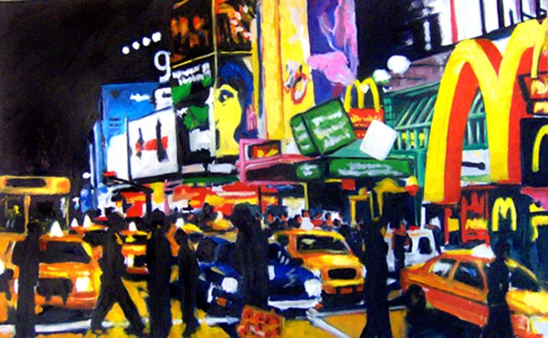 NYC Times Square II (The Temple of M)