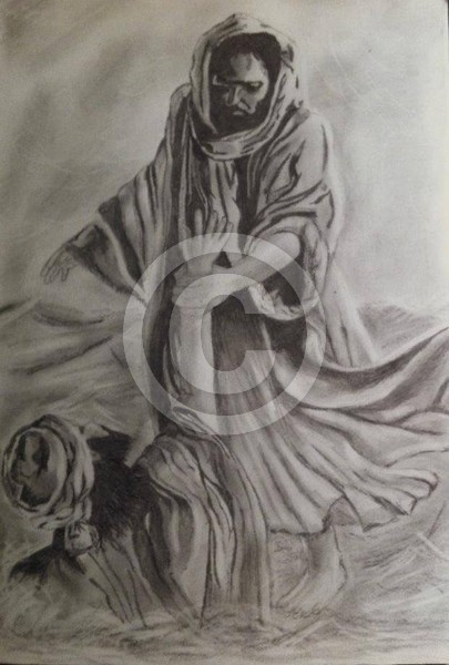 Black n white pencil drawings 