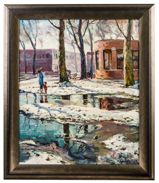 Snow and Puddles