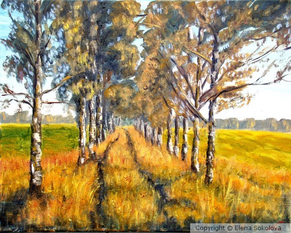 Golden road