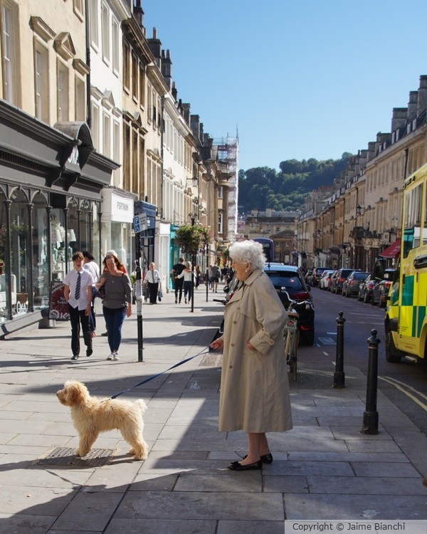 Bath (Lady & Dog)
