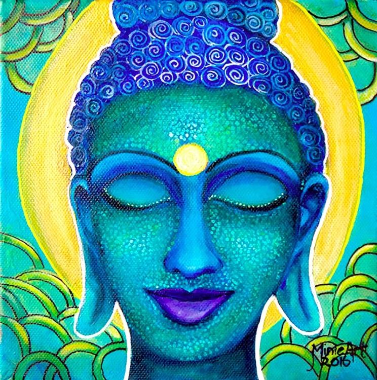 Blue Buddha