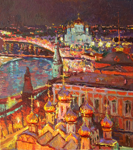 Moscow in the Evening
