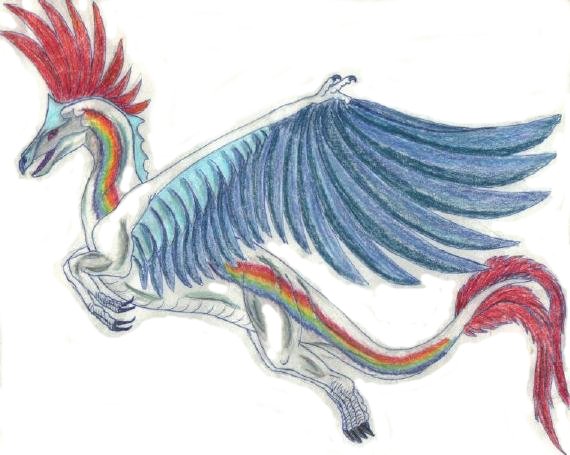 Feathered dragon
