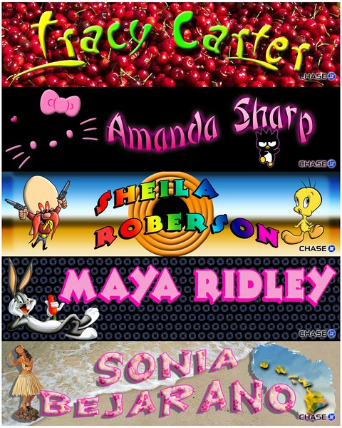 Name Signs 1