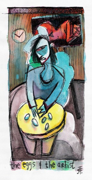 The Eggs & The Artist