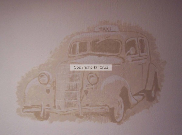 Taxi Mural