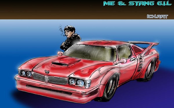me & stang g.i.l.