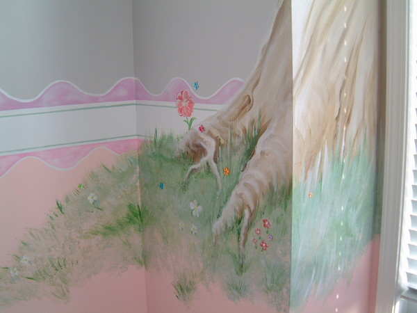 tree mural