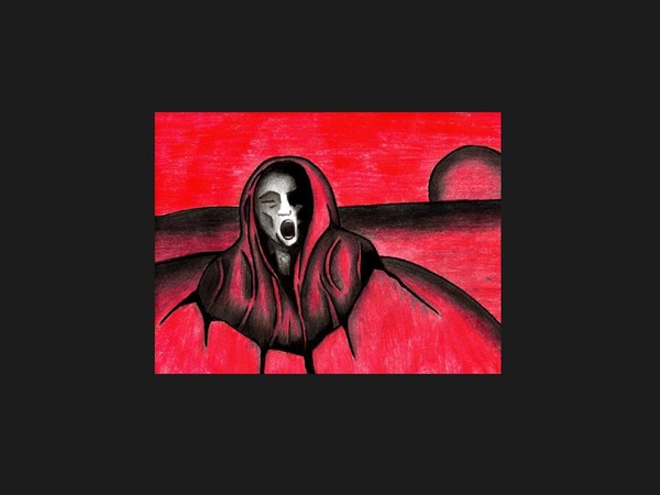 man emerging