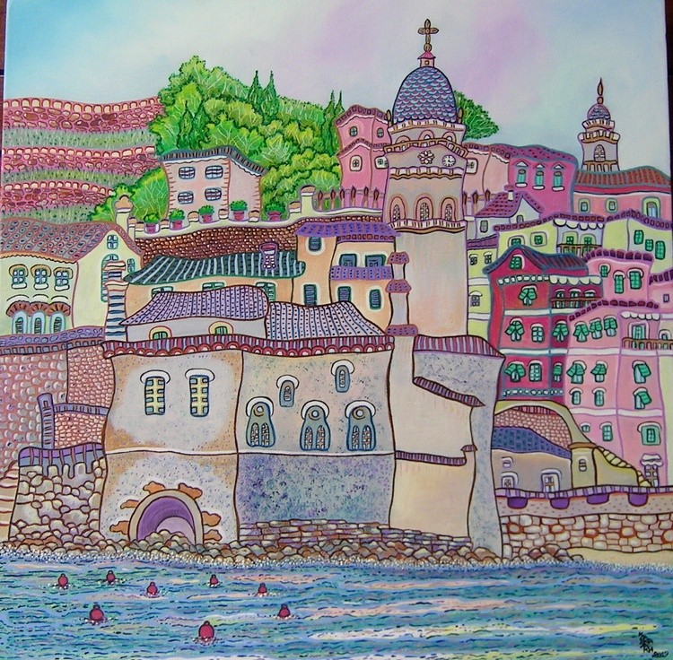 Vernazza 40x40 cm