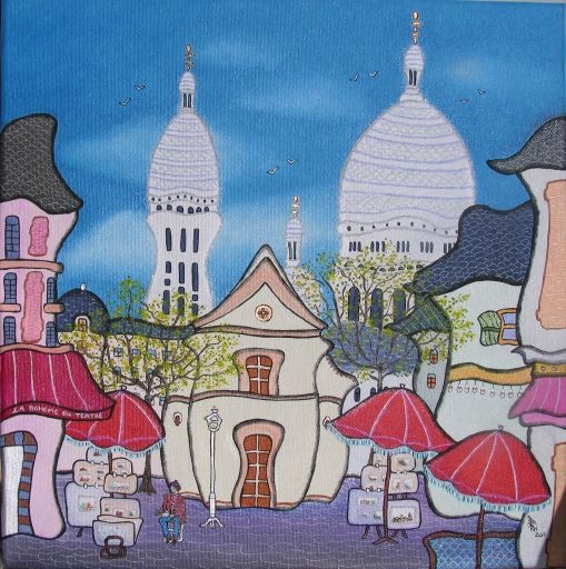 Montmartre 40x40 cm