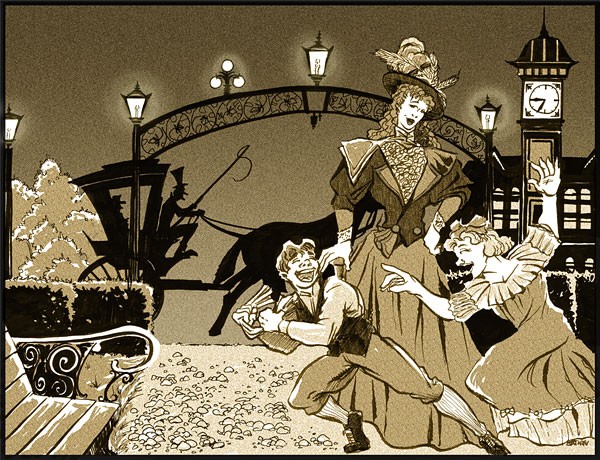 One Night On A Gaslit Street