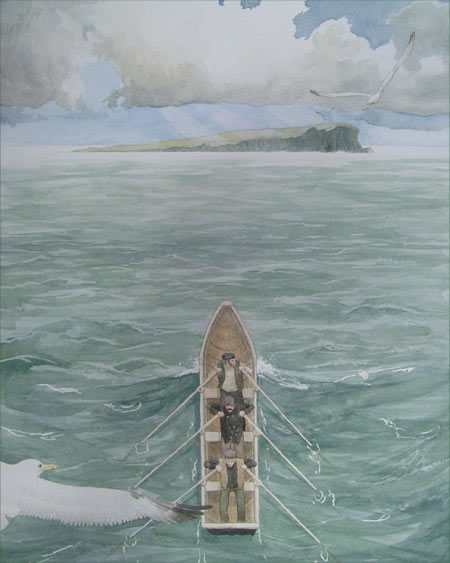 currach painting