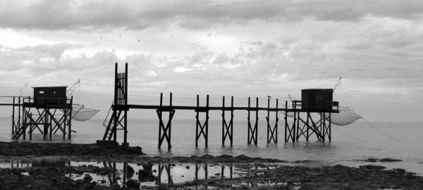 Fishing Jetty Silhouette