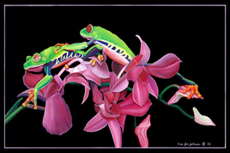 TREEFROGS AT PLAY