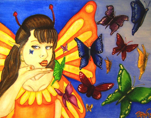 Magical Butterfly Kisses