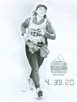 Marathon runner