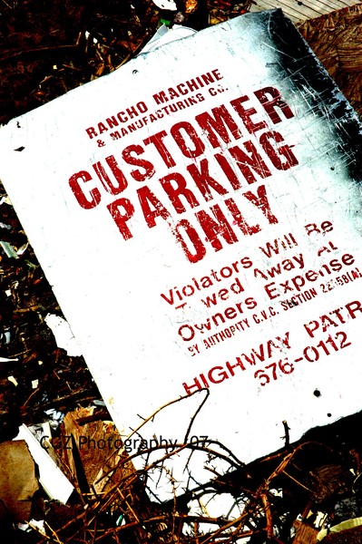 Customer Parking Only