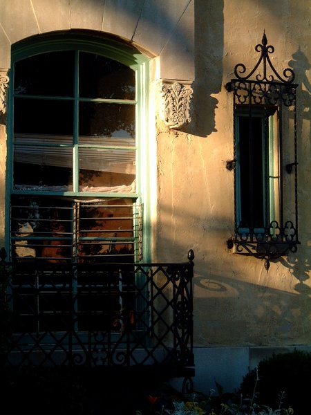 sunlit window