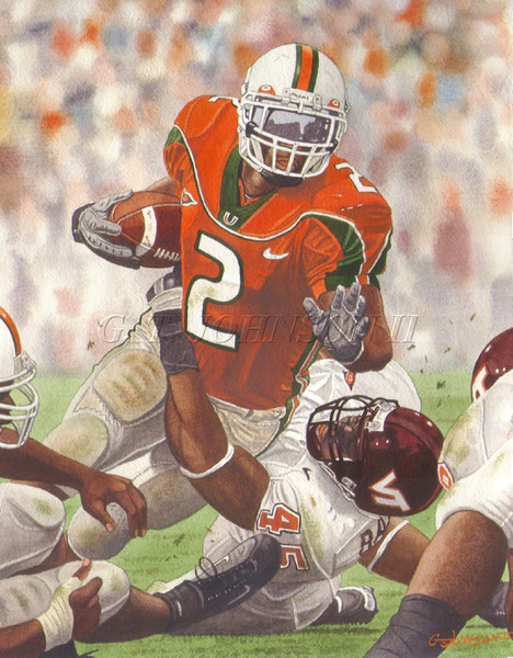 Willis McGahee Miami Hurricanes