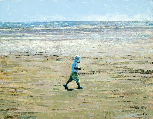 Lilly at the beach