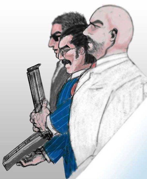 3 men & a briefcase
