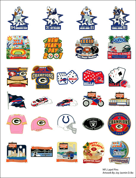 NFL Lapel Pins
