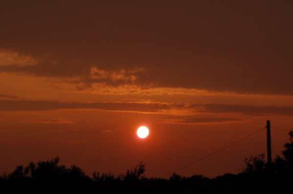 Phila sunset August 2006