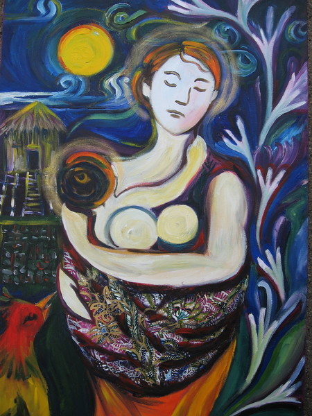 Peranakan Madonna & Child