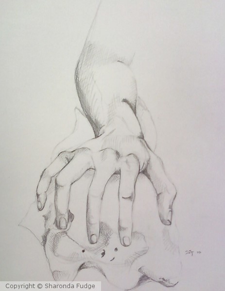 Hand and bone