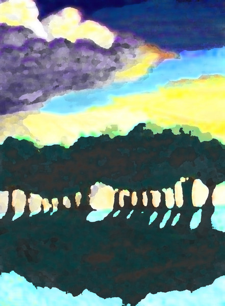 Solitude #1 (pallette knife)