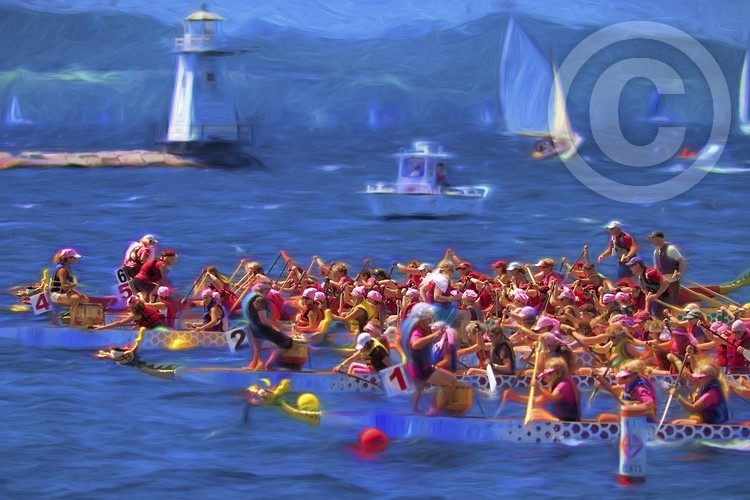 Dragonboat Races Burlington, Vermont