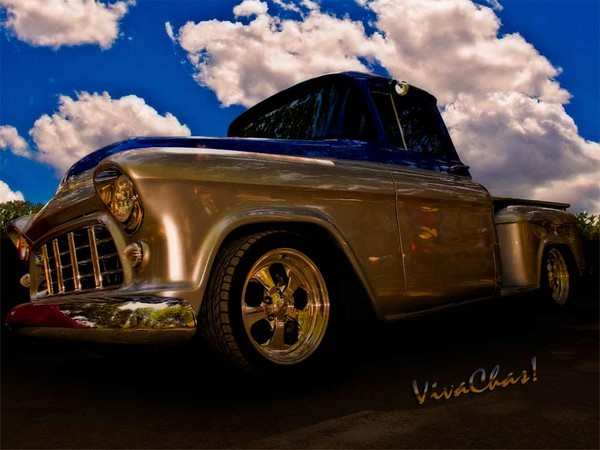 56 Chevy Pickup B4 Sundown