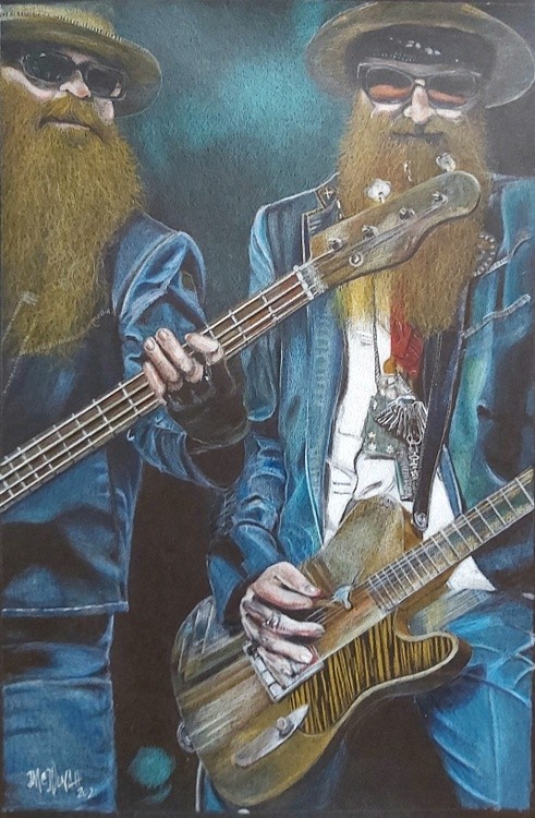 Dusty Hill and Billy Gibbons - ZZ Top
