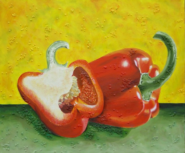 Shiny Red Peppers