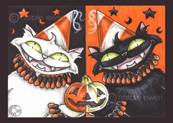 Halloween Party Cats